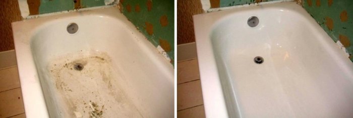 Уборка в ванной комнате